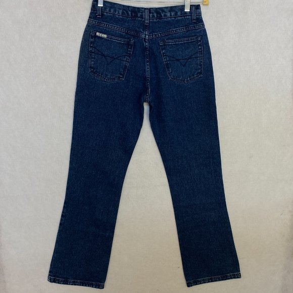 Vintage Jeans Womens 9 High Rise Straight Leg New With Tags Dead Stock - Picture 2 of 8